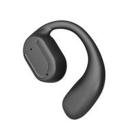 TWS belaidės ausinės Bluetooth 5.3 Ear Clip HiFi stereo ausinės Sportinės ausinės, vandeniui atsparios vienos ausies kabliuko verslo ausinės, skirtos Xiaomi Huawei juoda