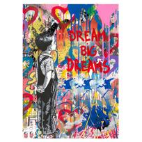 SVAIJUOK DIDELIUS SVAIJONES Grafiti meno drobės paveikslai ant sienos Modernus pop gatvės meno plakatai ir spaudiniai paveikslas namų kambario dekoravimui 21x30cm No Framed