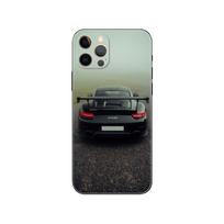 911 GT3 telefono dėklas, skirtas iphone 5 5s 2020se 6 6s 7 8 plus x 10 XR XS 11 12 13 mini pro MAX juodas tpu galinis dangtelis iphone 5 5S SE 2016