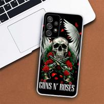 Guns N Roses Good Time telefono dėklas, skirtas Samsung Galaxy A51 A71 A50 A70 A40 A30 A20E A10 A41 A31 A21S A11 A01 A6 A8 + A7 A9 Plus Samsung A9 2018 black