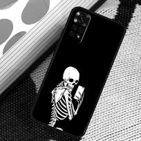 Gotikinės Mados Kaukolės Dėklas Xiaomi Redmi Note 12 8 9 10 11 Pro 9S 10S 11S 8T Redmi 10 12C 9C 10A 10C Coque Redmi 10A