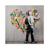 Kopiantysis, Martin Whatson, Menininko spaudinys, Gatvės grafiti menas, Drobės plakatas, Tapyba, Sienos paveikslas svetainei, Namų dekoravimas 20X20Cm No Frame