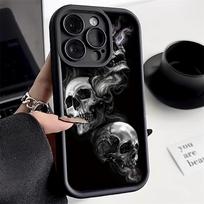 Telefono dėklas, skirtas iPhone 11 13 12 14 15 16 Pro Max 7 8 Plus XR XS Max Samsung A55 S24 S23 A02S Redmi 9 13C 9A 10 A3 OPPO A15S A16 A17 A18 A38 A53 A54 A31 iPhone 16 Pro juoda