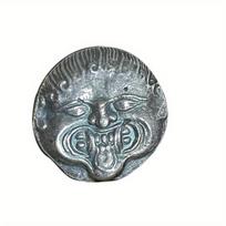 Senovės graikų mitologija Gyvatė Plaukai Ragana Medūza Metalinis ženklelis Amatininkų monetos Ornamento Dovanų Kopija