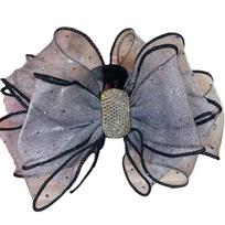 Juodos tinklinės lankelio plaukų letena Vintage Elegant Hair Clamp Plaukų segtukai Ryklio segtukai Moteriški Plaukų Priedai