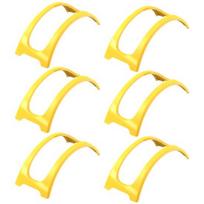 6/12 vnt. „Taco“ laikiklis, maisto kokybės, be BPA, galima plauti orkaitėje, galima plauti indaplovėje. 6pcs geltona