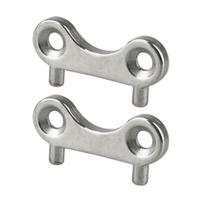 1 Pair Yacht Fuel Cap Key Switch Marine Boat Fuel Cap Key Replacement Stainless Steel Deck Fill Plate Key Fuel Tank Filler 1 Pair