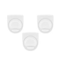 3 vnt. atsarginiai kamščiai Owala FreeSip silikoninio vandens buteliuko dangtelio tarpinėms, skirti 19/24/32/40 oz buteliukams 3pcs balta