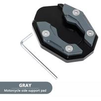 SEAMETAL Scooter Motorcycle Bike Kickstand Extender Foot Side Stand Extension Pad Support juoda