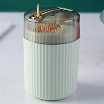 1 vnt automatinis dantų krapštuko laikiklio dozatorius su paspaudžiamu ir paspaudžiamu viršumi, plastikine medžiaga, kad būtų lengva ir higieniška prieiti prie dantų krapštuko žalia