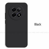 Skirta Realme 12 5G dėklas Realme 12 Plus 12 Pro Plus 5G dangtelis TPU atsparus smūgiams skystas silikonas telefono dangtelis Skirta Realme 12 5G Realme 12 Pro black