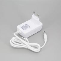 Balta LED tvarkyklė AC 100V-240V DC 12V 2A 2000ma Maitinimo adapteris Transformatoriai Perjungiamas įkroviklis LED juostinei lemputei CCTV eu