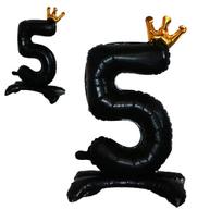 Crown Digital 32 colių stovintis balionas gimtadienio ir vestuvių dekoravimui