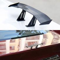 Mini Spoileris Automobilio Galinės Dalies Dekoratyvinis Spoilerio Sparnas Anglies Pluošto Spoileris juoda