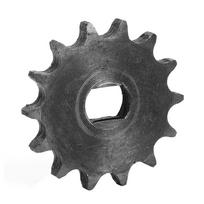 14 dantų žvaigždutė 428 metalinė grandinės žvaigždutė elektriniam paspirtukui 12x17mm black