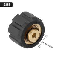 Greitas ir paprastas aukšto slėgio plovimo adapteris Karcher M22 HD HDS įrankiui M22x14mm