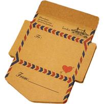 45 lapai/rinkinys Retro Vintažiniai Kraft Popieriaus Vokai Mini Mieli Kawaii Animaciniai Raštinės reikmenys Pašto Laiško Vokas Dovanos