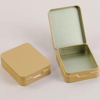 Nešiojama Mini Metalinė Laikymo Dėžutė Papuošalams Raktams Monetoms Arbatos Dėžutė Vestuvių Saldainių Laikymo Skardinė Organizatorius Dovana oranžinė