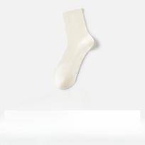 Vyriškos vasarinės plonos kvėpuojančios prakaitą sugeriančios dezodoruojančios kojinės 1 pair balta