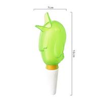 1Pcs Automatic Watering Device Lazy Self-Water Drip Irrigation Indoor Flower Plant Spike Dripper Garden Watering Tools Cute Bird žalia
