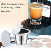 Nespresso nerūdijančio plieno pripildoma kavos kapsulė, kavos filtras kavos kapsulė