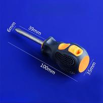 Tikslus atsuktuvas Mini trumpos rankenos atsuktuvas Nešiojamas daugiafunkcis Naujas Cross-head screwdriver juoda