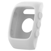 Silikoninis laikrodžio dėklas Polar M400 M430 GPS Universalus Sportinis Išmanusis Laikrodis Pakeitimas Patvarus Apsauginis Korpuso dangtelis POLAR M400 for Polar M430 M400 balta