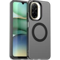 Dėklas Redmi A5 4G Dėklas Redmi A5 Global Skaidrių saldainių spalvos matinis magnetinis smūgiams atsparus apsauginis buferis Redmi A5 Redmi A5 4G juoda