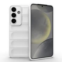 Minkštas skysto silikono dėklas Samsung Galaxy S26 S25 Plus S24 S23 Ultra S22 S21 FE A07 A06 A16 A26 A36 A56 A35 A55 5G telefonui, smūgiams atsparus apvalkalas SM-S26 balta