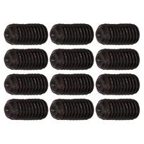 12Pcs Guitar Bridge Screw Set Practical Robust Rust Proof Lightweight No Burr Metal Electric Guitar Bridge Screws juoda