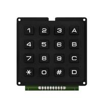 4x4 Matrixes Button Keyboard Keypad Array Modules ABS Plastic Keys 4x4 16 Key Button Membrane Button DIY Kit 1