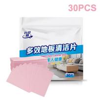 30/60/120Pcs Concentrated Floor Cleaner For Tile Wood Bathroom And Car Surfaces Powerful Floor Cleaning Sheets For Home Pink Peach 30Pcs