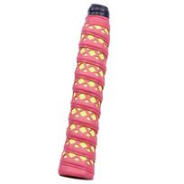 Anti-slip Breathable Sport Overgrip Sweatband Tennis Overgrips Tape Badminton Racket Grips Sweatband Rod Overgrips Band raudona