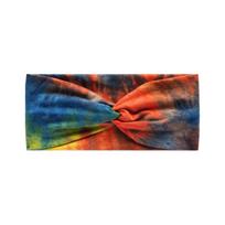 European & American Paisley Pattern Sweat-Absorbent Sport Headband - Elastic & Soft for Exercise & Yoga