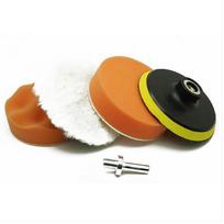 Sponge Set Buffing pad Kit Car Polisher 1 Set Automotive Care Supplies