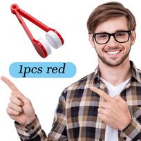 10PCS Portable Multifunctional Glasses Cleaning Rub Eyeglass Sunglasses Spectacles Microfiber Cleaning Brushes Wiping Tools 1pc raudona