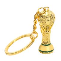 Metalinis trofėjus raktų pakabukas pakabukas, Gerbėjo dovanos dekoracija, Futbolo prekės, Futbolo trofėjaus ornamentas One Size beige