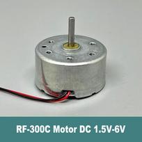 Variklis RF-300CA RC-300 DC 3V 5V 6V 10300 RPM „Pasidaryk pats“ saulės produktams Mini 24 mm apvalus elektrinis variklis 2 mm velenas China Mainland