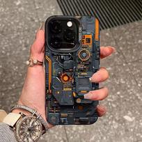 Energetic Cool Tech Phone Case for iPhone 17Promax/16/15/14/13 - European & American Style 17Pro