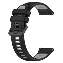 Greito atsegimo silikoninė laikrodžio apyrankė, juosta, apyrankė-dirželis, skirta Garmin Vivoactive 5/6/Venu 3/255S/265S, unisex 18cm for FR265S balta