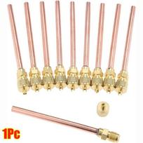 1/4'' Service Valve Thickness 0.6MM 63/120MM Air Conditioner Refrigeration Access Valve Strong Core AC 63mm