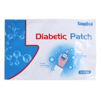 6 vnt./pakuotė Gliukozės kiekio kraujyje mažinimo, balanso, diabeto pleistrai, sveikatos priežiūra mėlyna