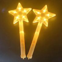 Pentagram Star Glitter Stick Šviečiantys Flat Star Light Stick koncertiniai reikmenys