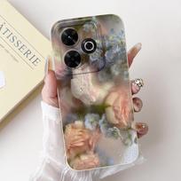 For Xiaomi Redmi 13 13X 4G Case Cute Cartoon Luxury Painted Cover Soft TPU Phone Case For Xiaomi Redmi 13X Redmi13 X Fundas Bags Xiaomi Redmi 13