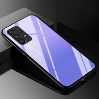 Grūdinto stiklo telefono dėklas, skirtas Samsung Galaxy A33 A53 5G, dangtelis A73 A13 A23 A32 A52 A52S A72 A42 4G 5G, prabangus kietas galinis buferis Samsung A53 5G