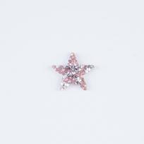 Pentagram Hotfix Rhinestone Resin Stickers for DIY Hair Accessories & Clothing Decoration