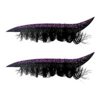 1 Pair Lazy Eye Shadow Makeup Stickers Waterproof Eyeshadow Eyelashes Eyelash Patch Reusable Eye Makeup B