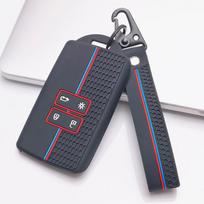 Key Fob Cover for Renault Koleos Kadjar Arkana Clio Megane Captur Zoe Scenic with Keychain Anti-Scratch Guard Shockproof Protection juoda