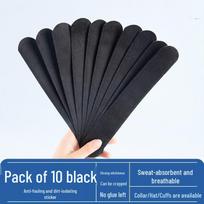 Disposable Sweat-Absorbent Hat Liner - Anti-Dirt Brim Strip for Baseball Caps and Military Training Hats