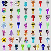 50 Rhythm Box Graffiti Stickers for Water Bottles, Phones, and Computers - Waterproof and Decorative